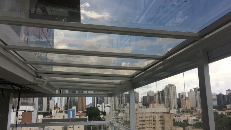 Cobertura de Vidro Preços Centro de São José dos Pinhais - Cobertura de Vidro para Pergolado