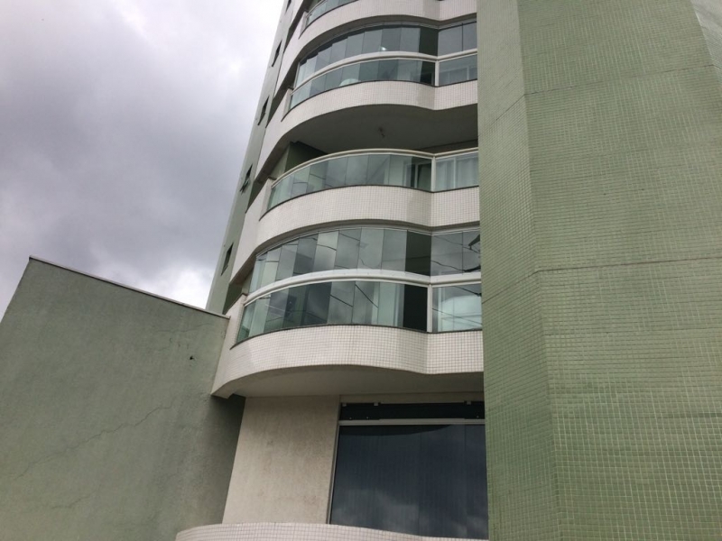 Fachadas de Vidro para Varandas Centro de Adrianópolis - Fachada de Vidro Comercial