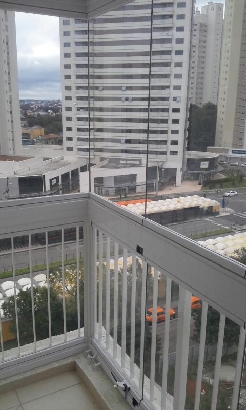 Fechamento em Vidro Centro de Curitiba - Fechamento de Vidro Temperado