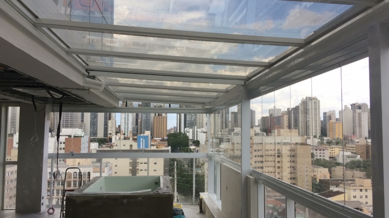 Instalação de Cobertura de Vidro Cidade Industrial de Curitiba - Cobertura Vidro