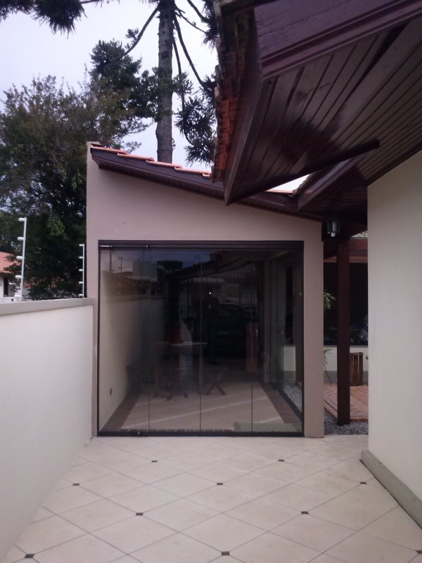 Onde Faz Fechamento de Lavanderia com Vidro Centro de Curitiba - Fechamento de Vidro
