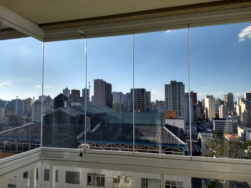 Sacada em Vidro Valor Metropolitana de Curitiba - Sacada Fechada com Vidro