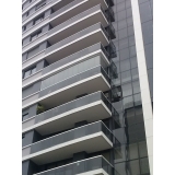 fachada de vidro residencial valores Centro de Piraquara