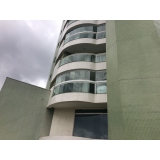 fachada de vidro residencial Centro de Adrianópolis