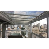 instalação de cobertura de vidro Cidade Industrial de Curitiba