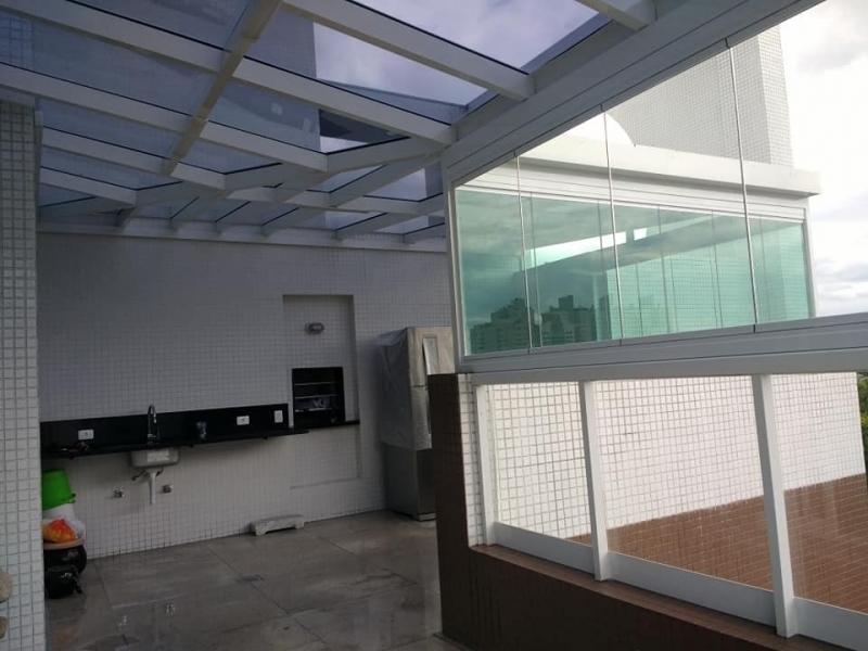 Valor de Cobertura de Vidro para Varanda Curitiba - Cobertura em Vidro Temperado